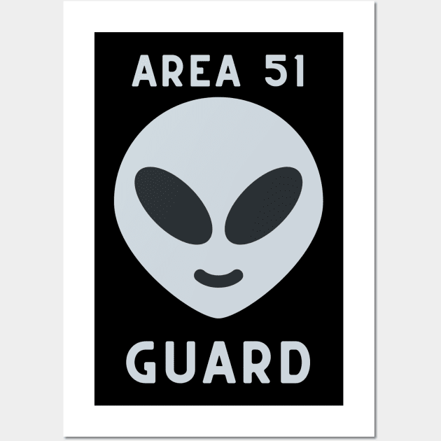 Area 51 Guard Wall Art by isstgeschichte